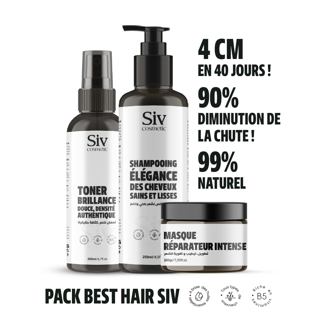 PACK BEST HAIR- SIV